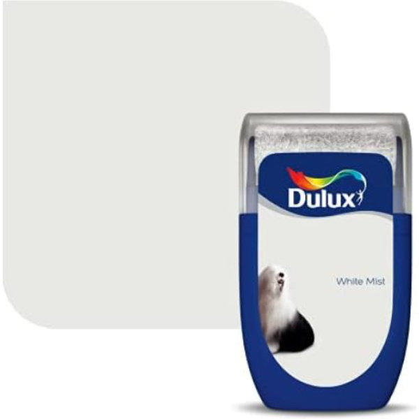 Dulux Tester Paint, White Mist, 30 ml